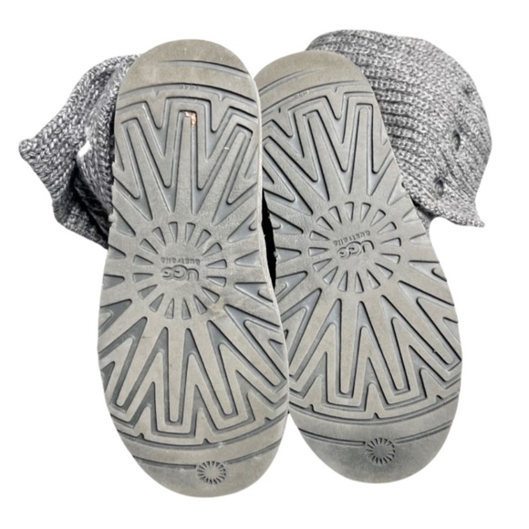 UGG Women's Classic Cardy Tall Knit Acrylic Winter Button Boots - Picture 10 of 16